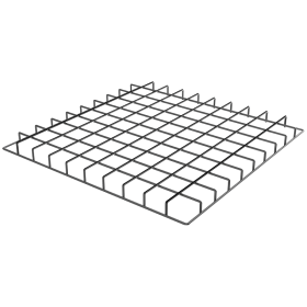 Plateau-grille en acier inoxydable