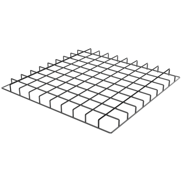 Plateau-grille en acier inoxydable 